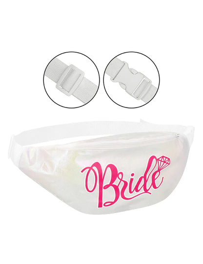Bela odrasla torbica za okrog pasu Bride