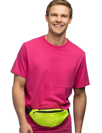 Fluo rumena banana torba