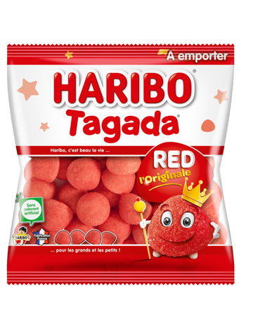 Torba Haribo Strawberry Tagada sladkarije - 120 gr
