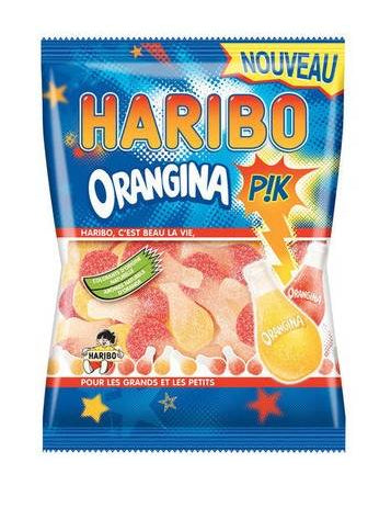 HARIBO ORANGINA PIK CANDY BAG - 120 g