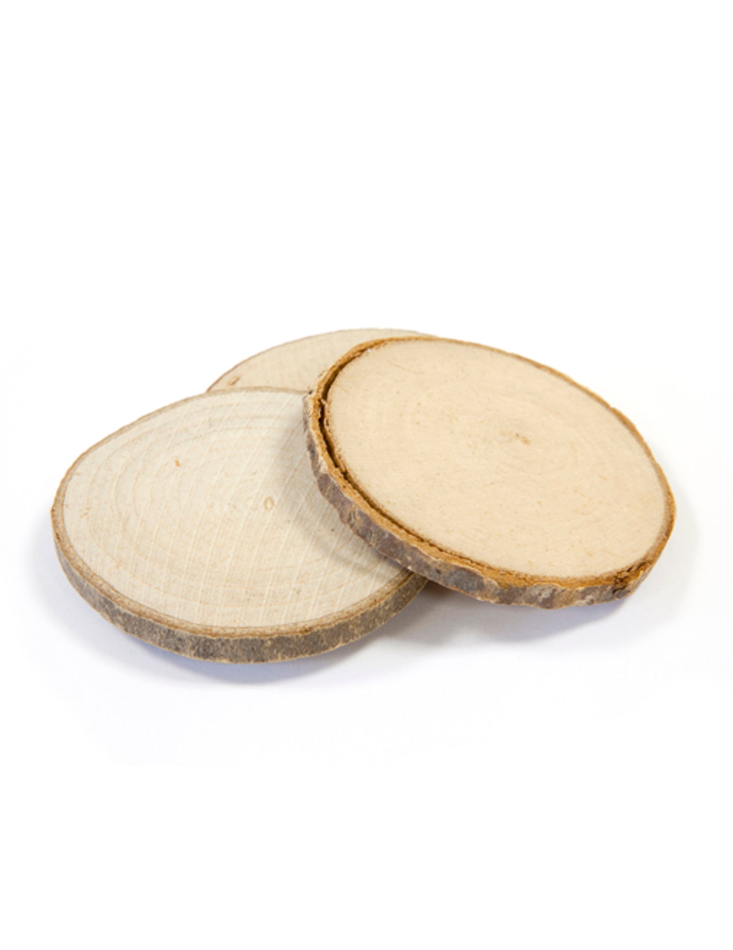 4 leseni diski s kartami s položaji 5,5 cm rustikalna dekoracija