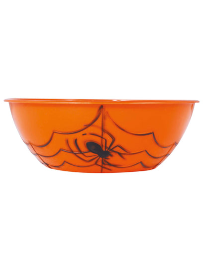 Halloween Orange Plastic Candy Bowl