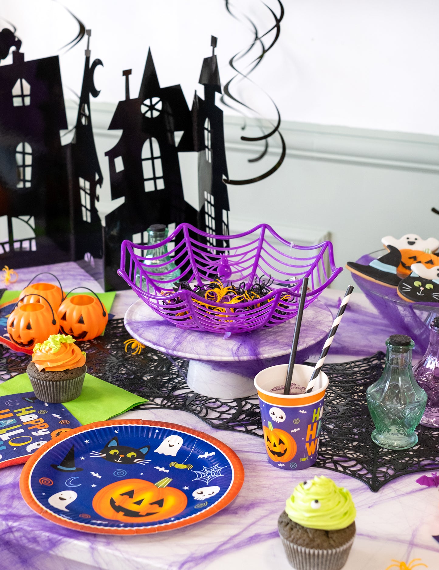 Violette Spider Bowl 27 cm