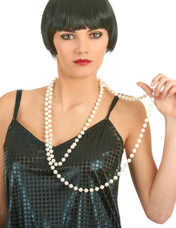 Ženska biserna ogrlica