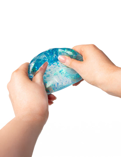 Bleščeča Scrunchems antistresna kocka