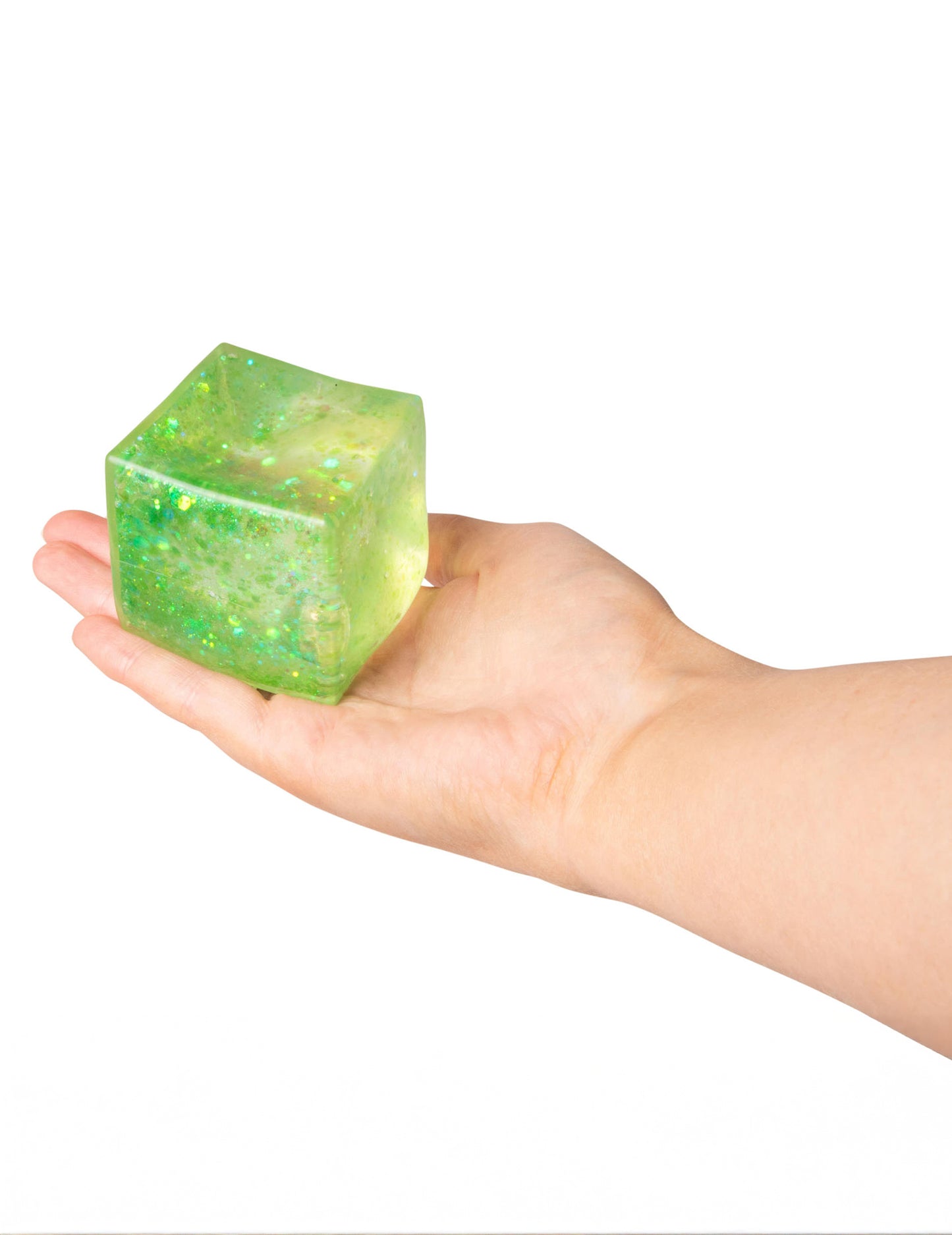 Bleščeča Scrunchems antistresna kocka