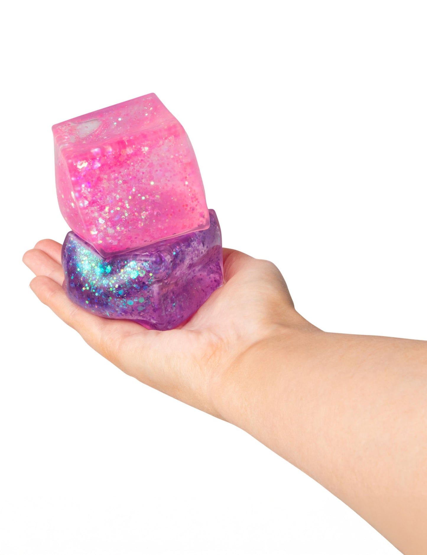 Bleščeča Scrunchems antistresna kocka