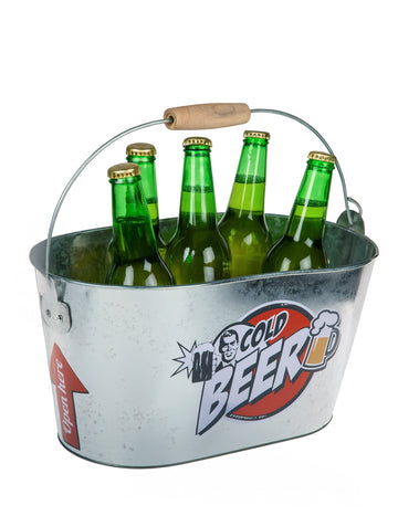 Kovinsko vedro za hladno pivo