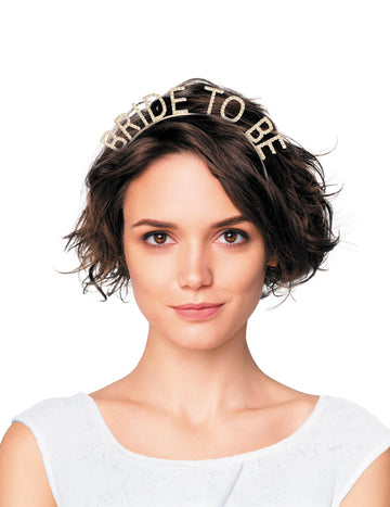 Naglavni trak za bodočo nevesto za odrasle