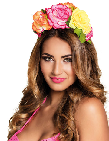 Pisane rožne trakove za glavo