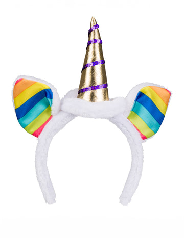Unicorn Heand z odraslimi večbarvnimi ušesi