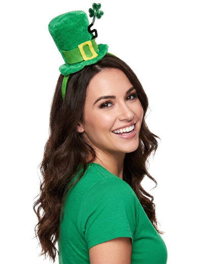 Mini Head Hat Tig Trèfle Femme Saint Patrick