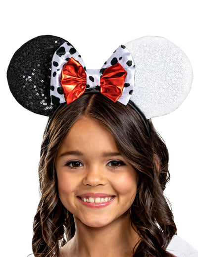 Obroč za lase Minnie™ Cruella za otroke