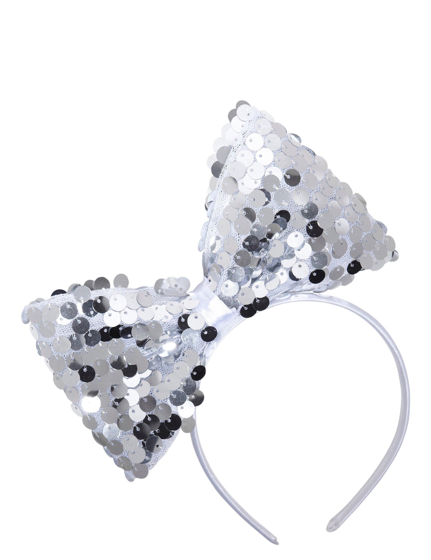 Srebrni vozel za glavo z odraslimi pajkicami