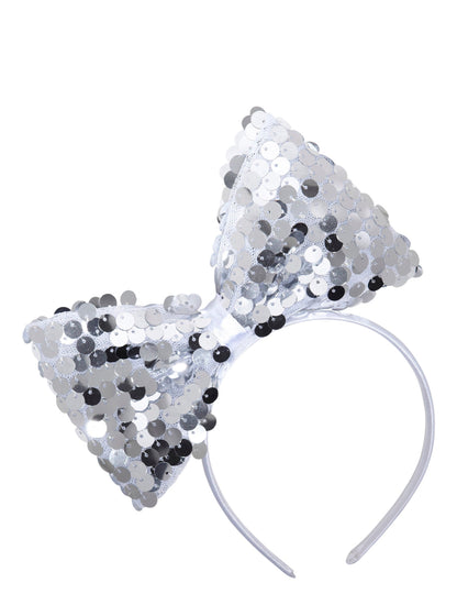 Srebrni vozel za glavo z odraslimi pajkicami