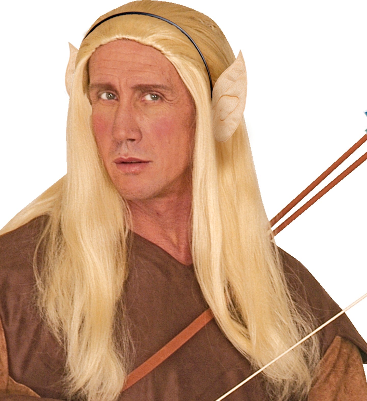 Ušesa bež in črni vilin