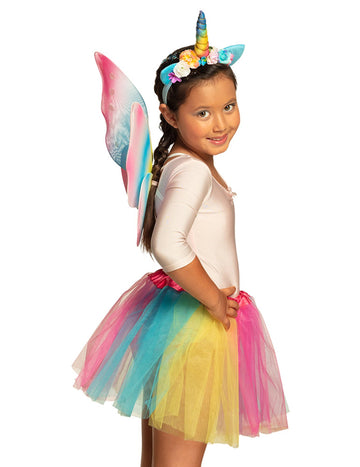 Dekliški večbarvni samorožni dodatki