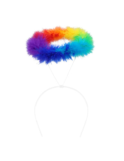Set d'ange arc en ciel adulte