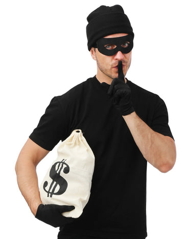 Komplet kostuma za odraslega vlomilca