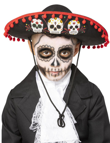 Sombrero Dia de los Muertos otrok