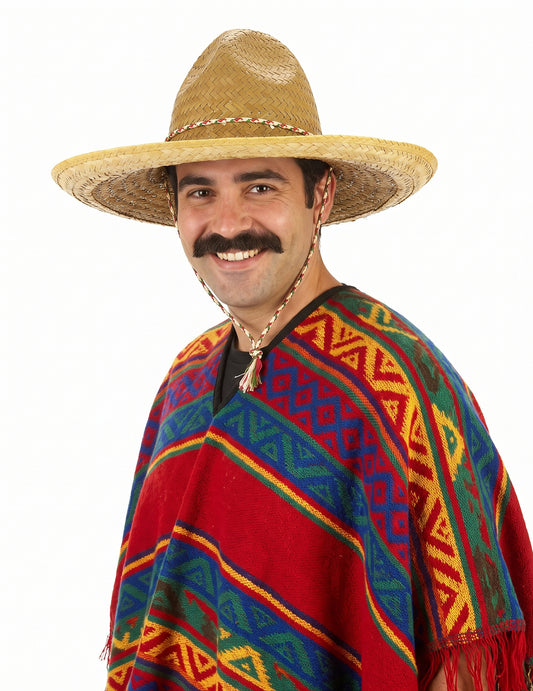 Mehiška sombrero rumena odrasla oseba