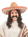 Mehiški sombrero multicolor Adult