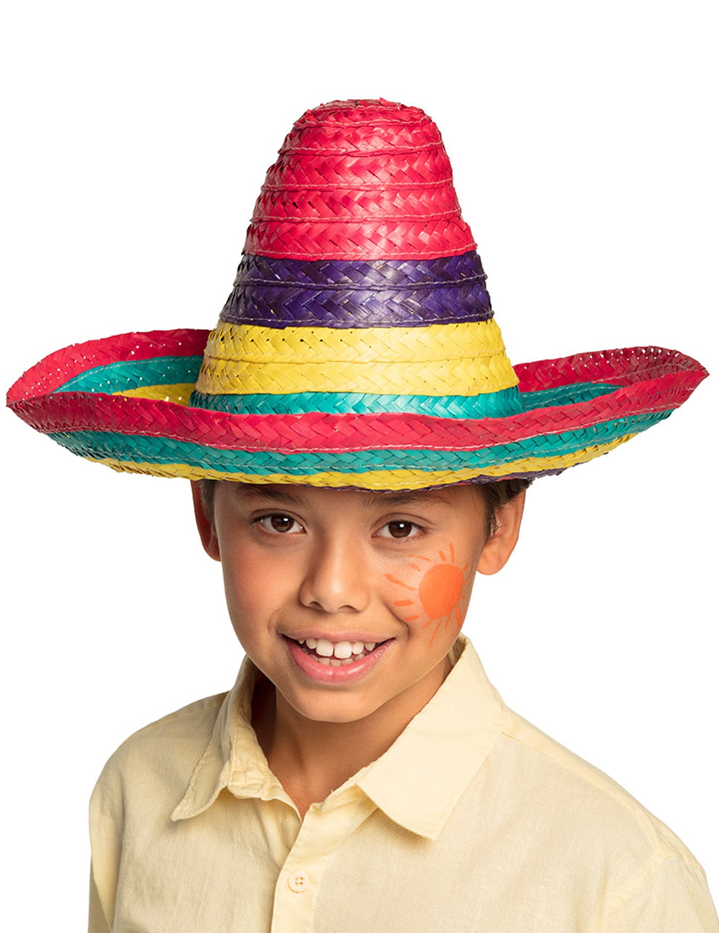 Otroški večbarvni sombrero