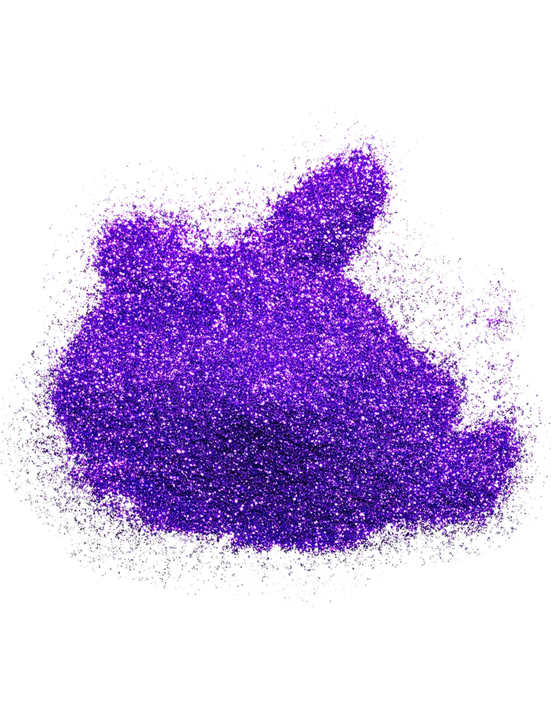 Détail de la texture des paillettes du spray à paillettes pour le corps pour adulte