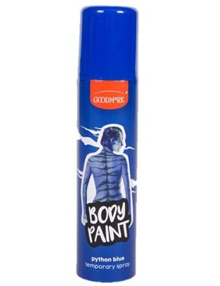 Spray corps et cheveux pour adulte et enfant bleu python