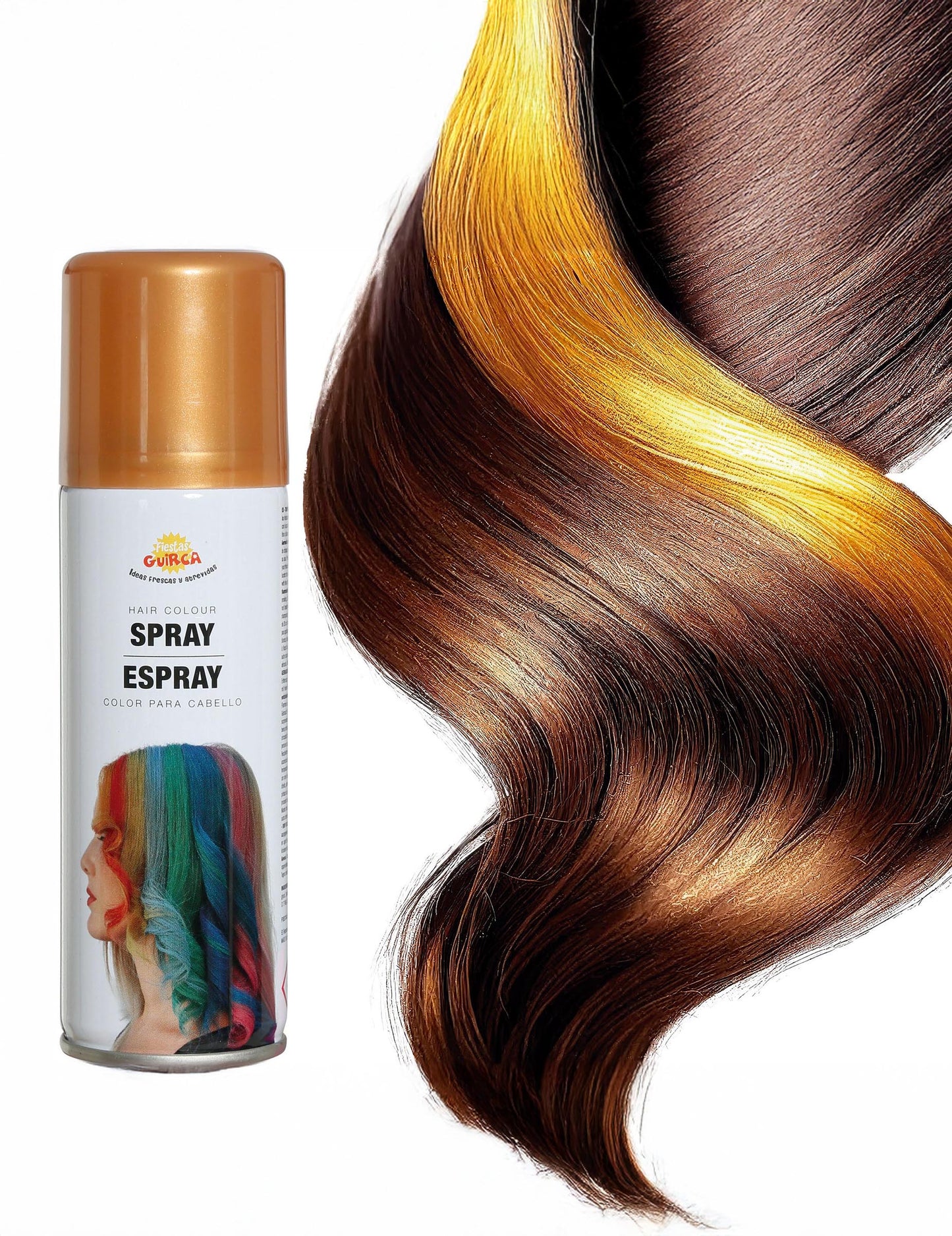 125 ml barvnega razpršila za barvne lase
