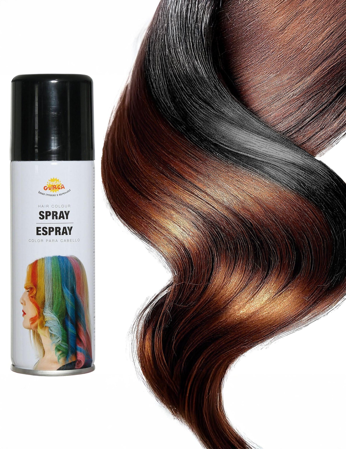 125 ml barvnega razpršila za barvne lase