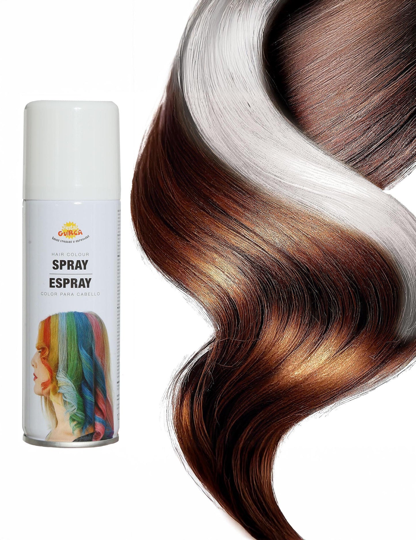 125 ml barvnega razpršila za barvne lase