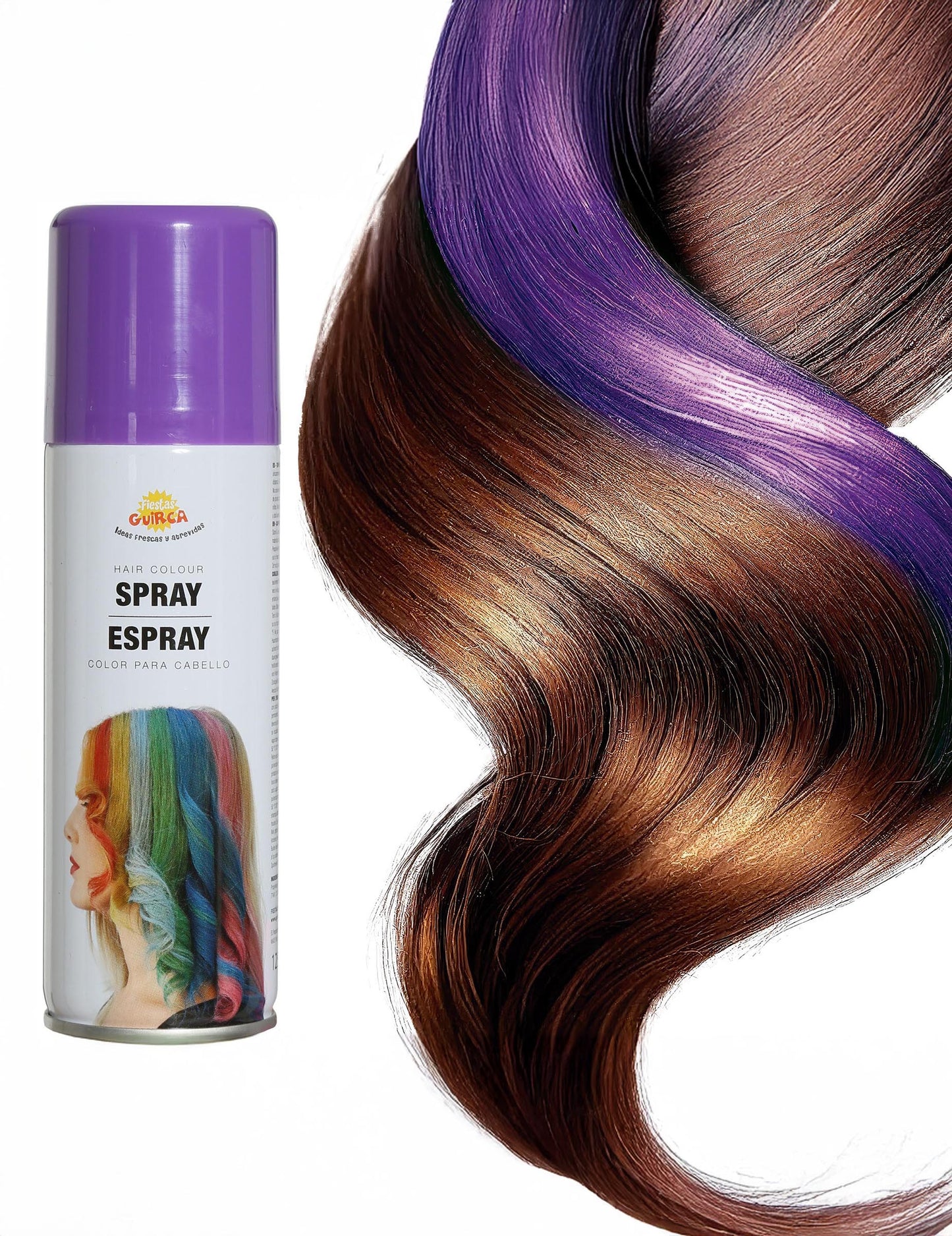 125 ml barvnega razpršila za barvne lase