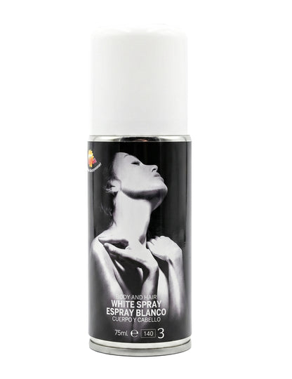 Razpršilo telesa belih bleščic 75 ml