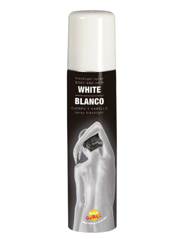 Razpršilo telesa belih bleščic 75 ml