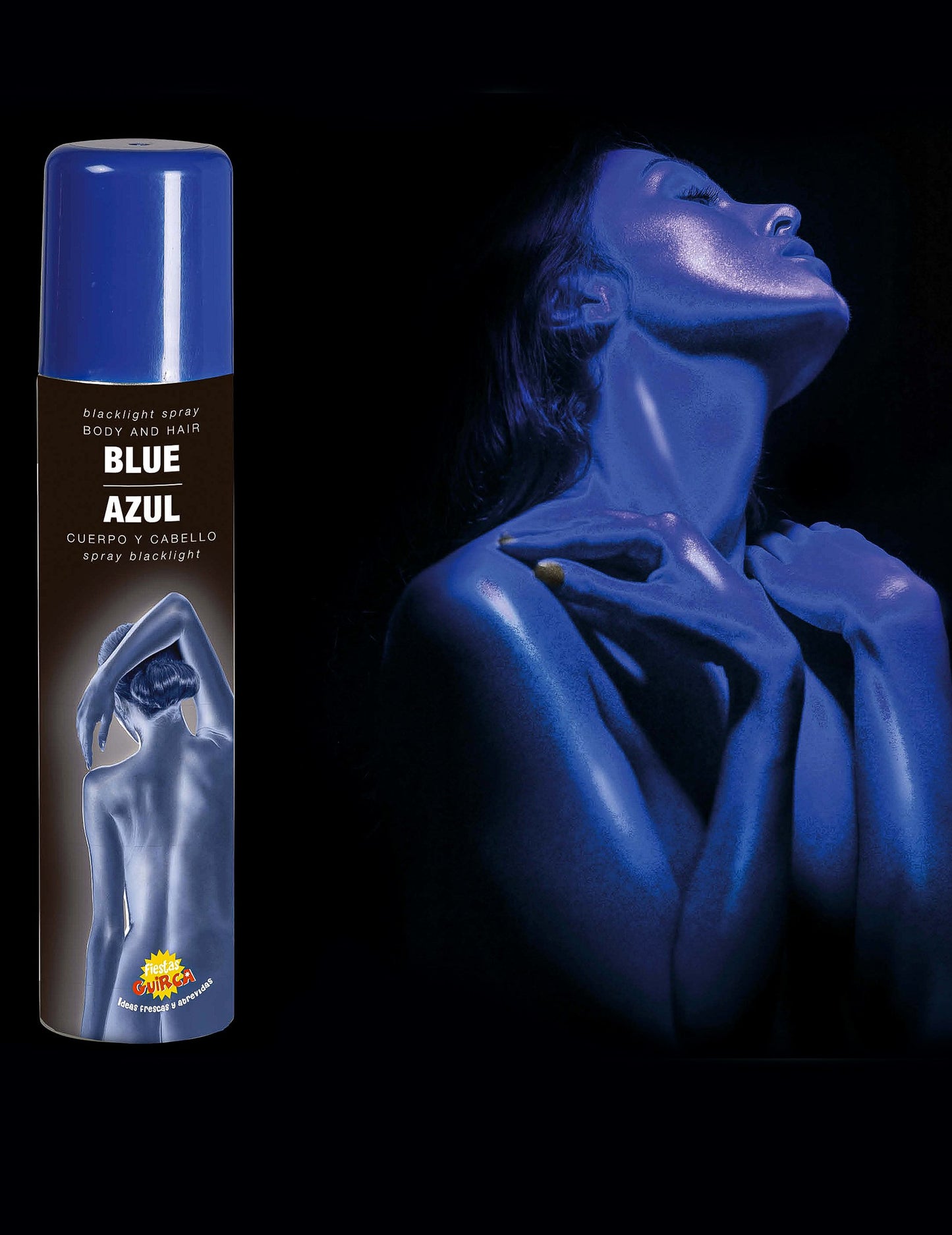 Modri ​​razpršilec telesa 75 ml