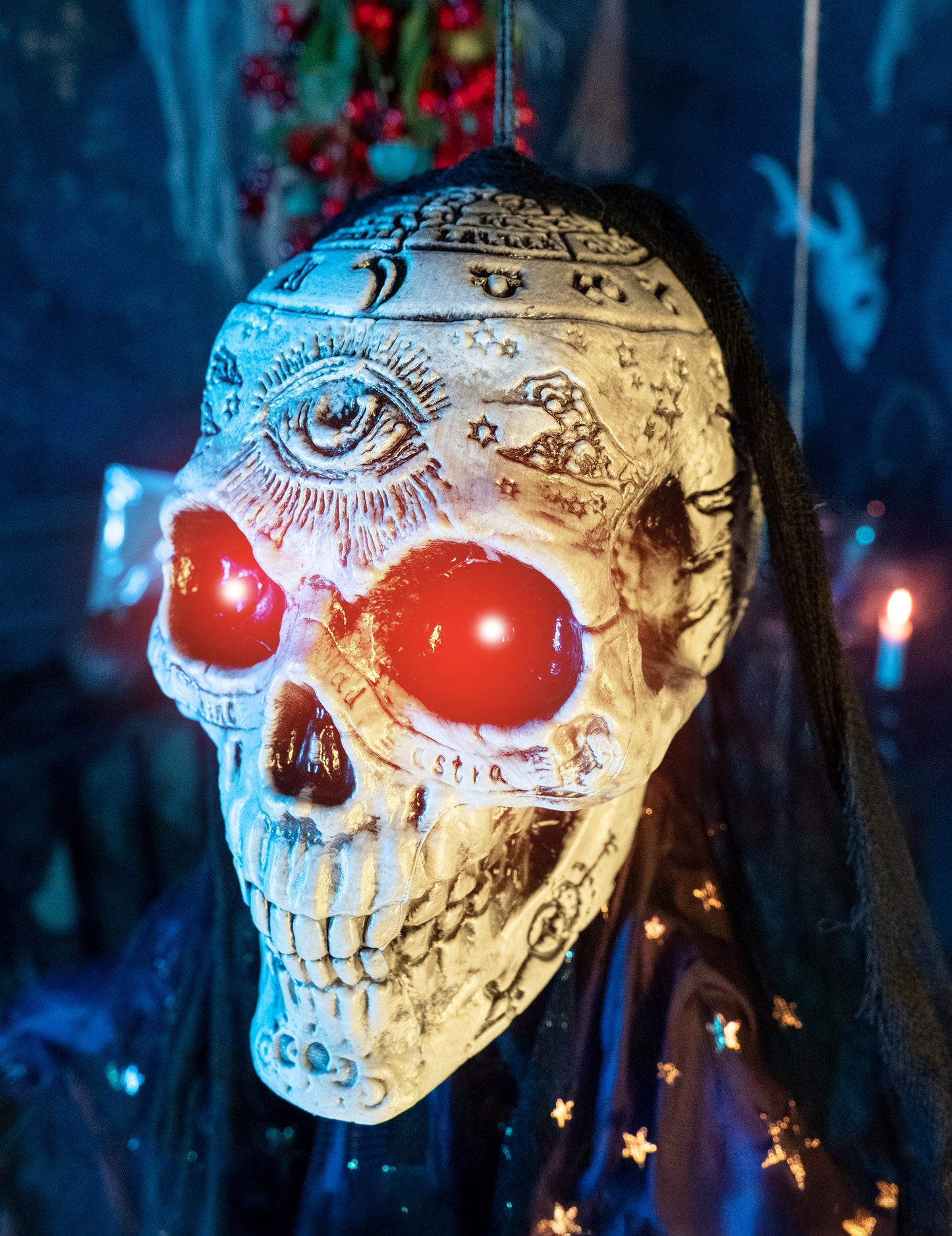 Skelet lahka in zvočna svetloba 180 cm