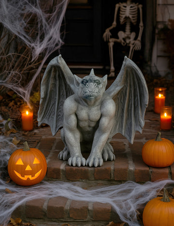 Kip gargojla iz magnezijevega oksida, 54 cm