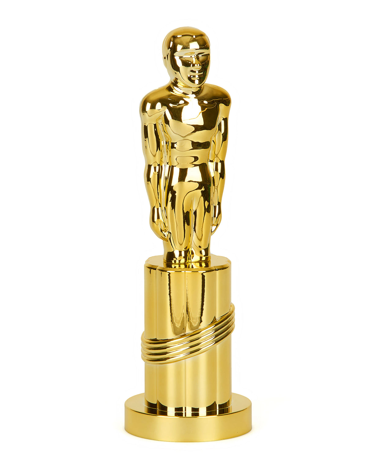Statue de récompense cinéma gold dorée