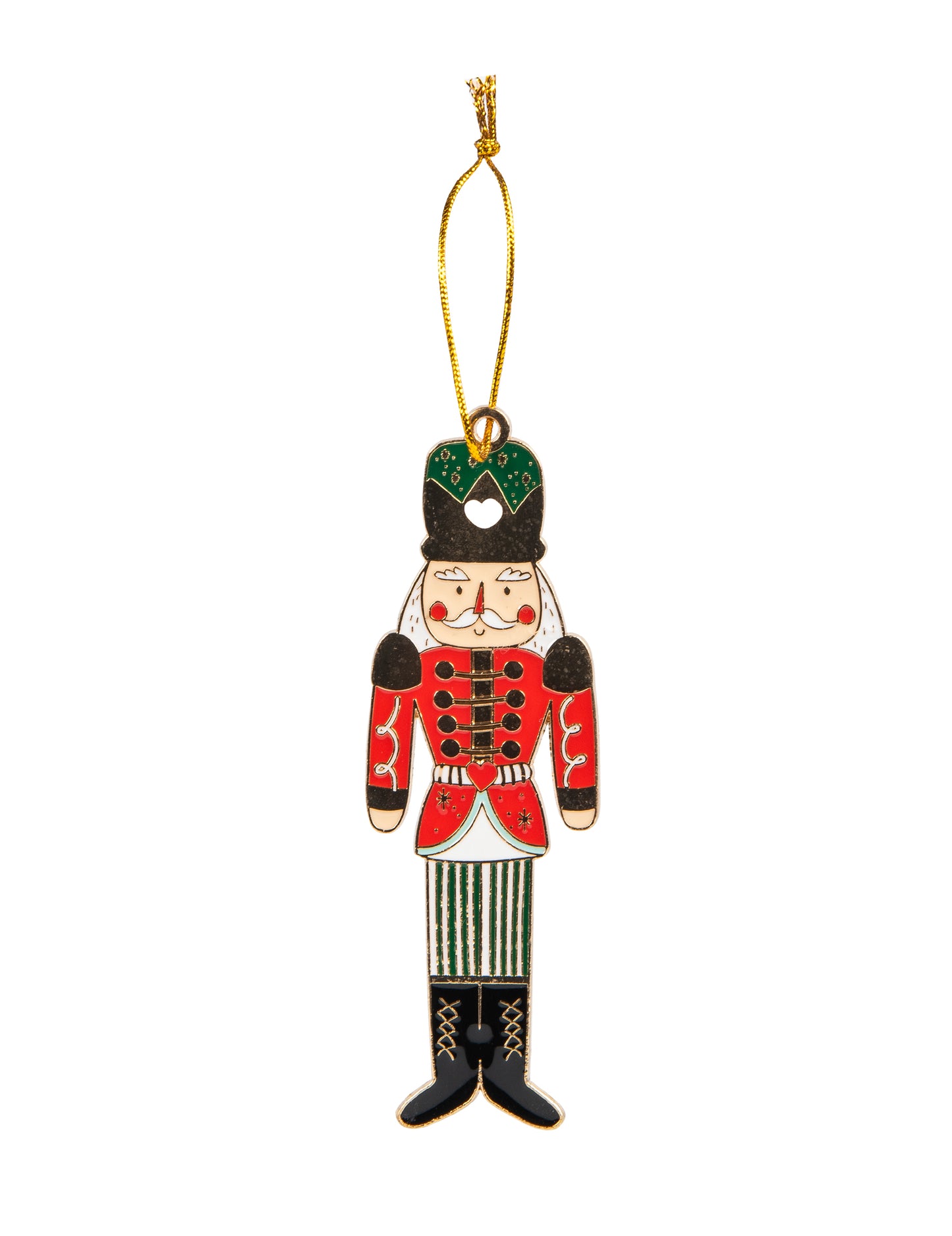Božični viseči okrasek v obliki oreščka 10 x 3 cm tradicionalni vojak