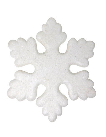 Bleščeča viseča snežinka 38 cm 