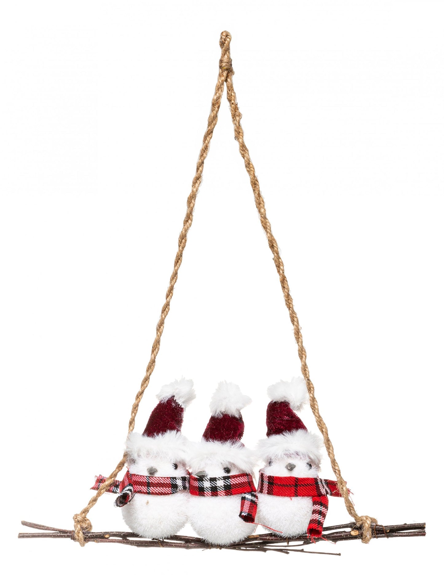 Viseča dekoracija 3 ptice na veji 35 x 28 cm 