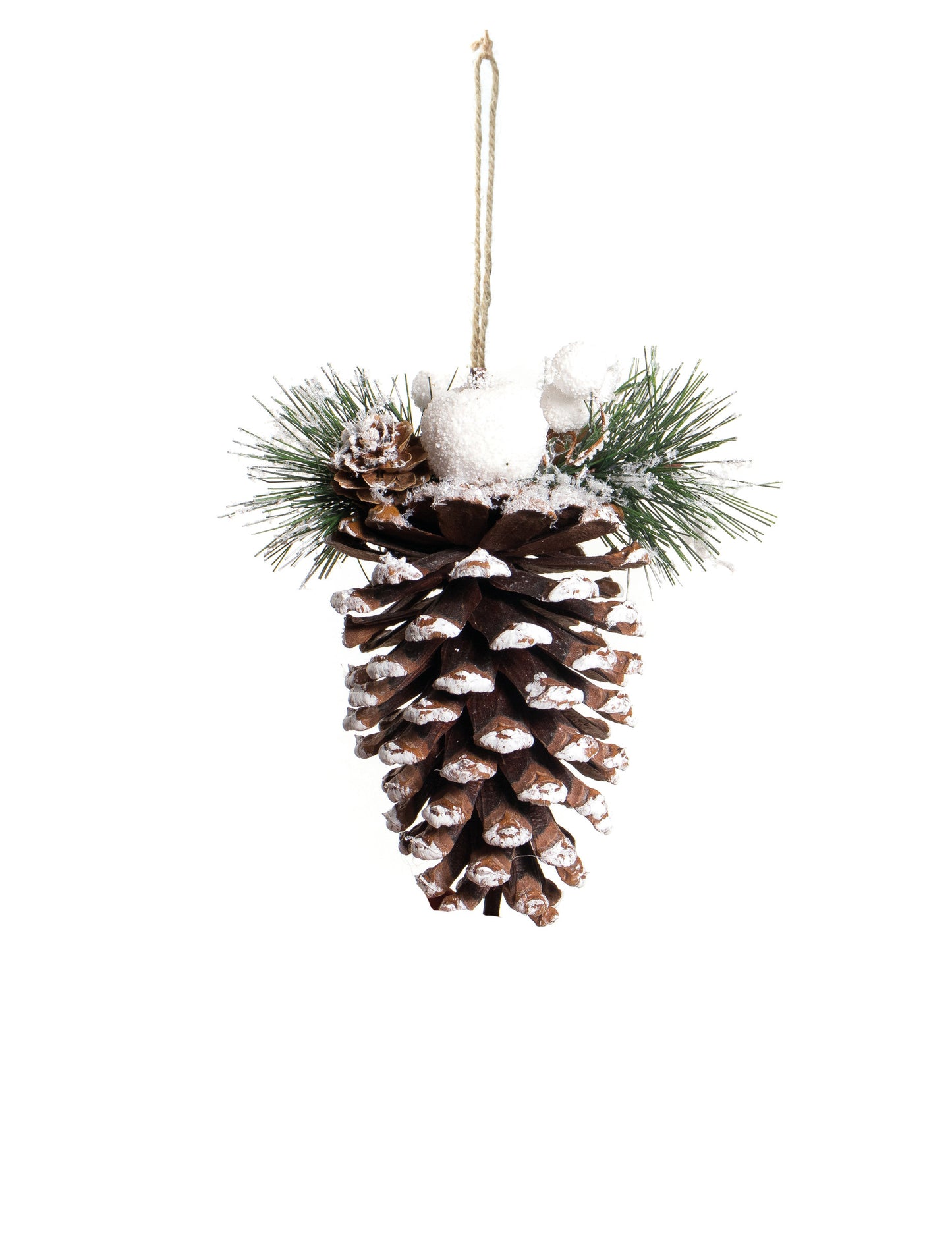 Viseča dekoracija iz snežnega storža 14 cm Božični okraski