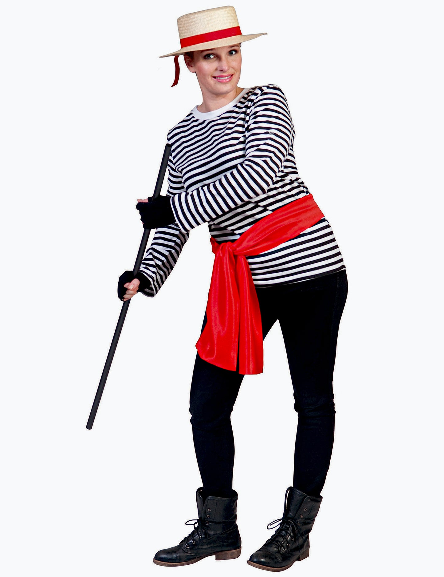 Majica z mime odraslimi z dolgimi rokavi