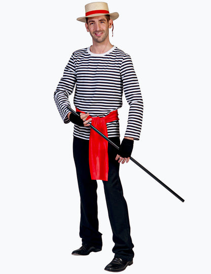 Majica z mime odraslimi z dolgimi rokavi