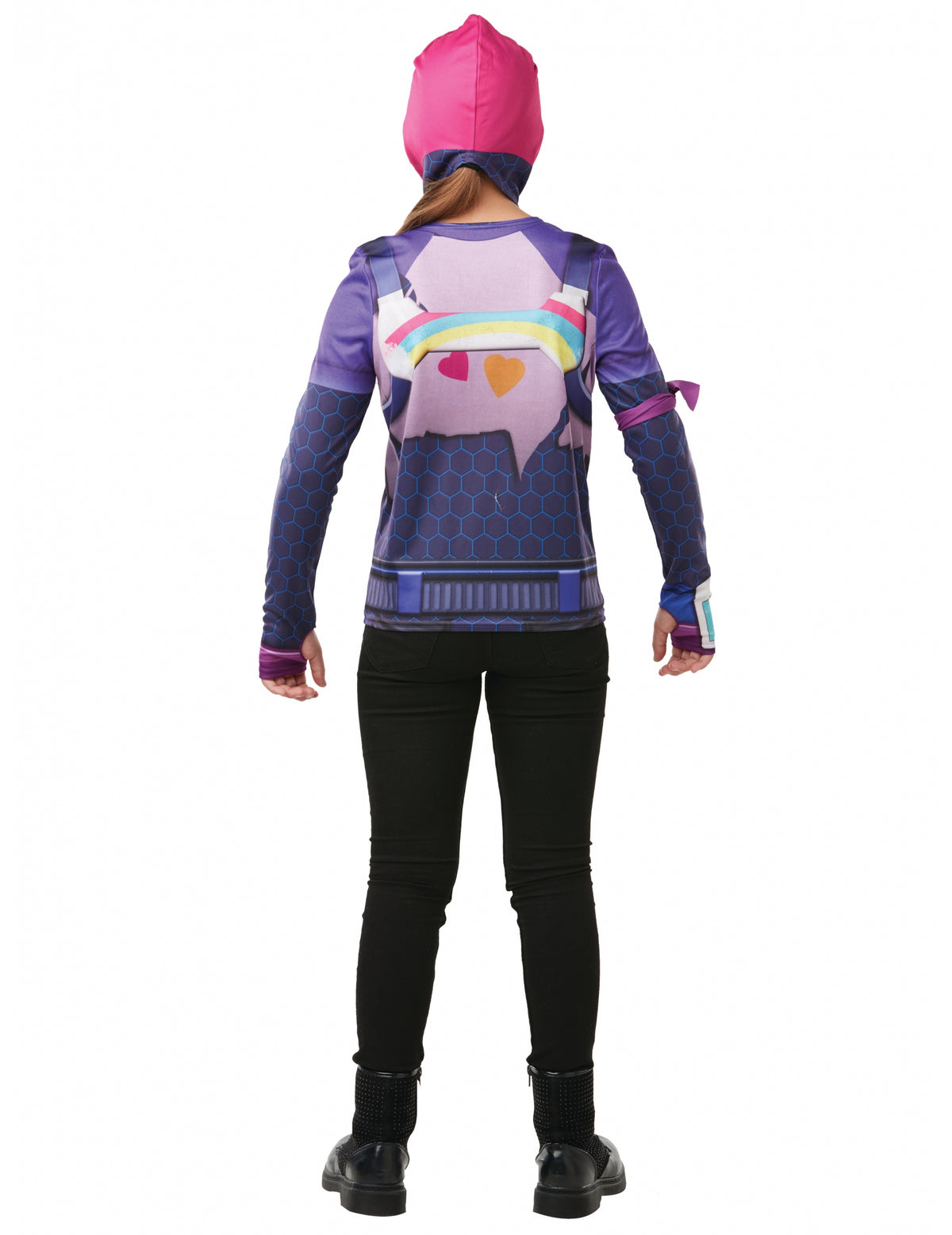 Vue de dos du T-shirt et cagoule Brite Bomber Fortnite