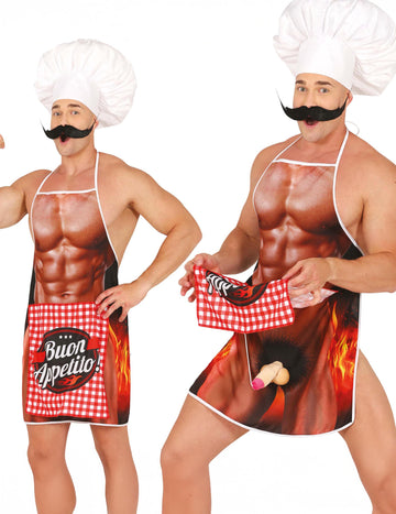 Poredni predpasnik za odrasle na žaru