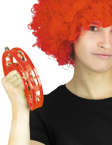 Tambourin rouge pour adulte