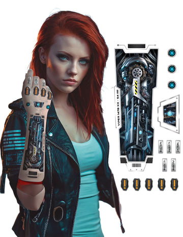 Futuristična tetovaža robotske roke