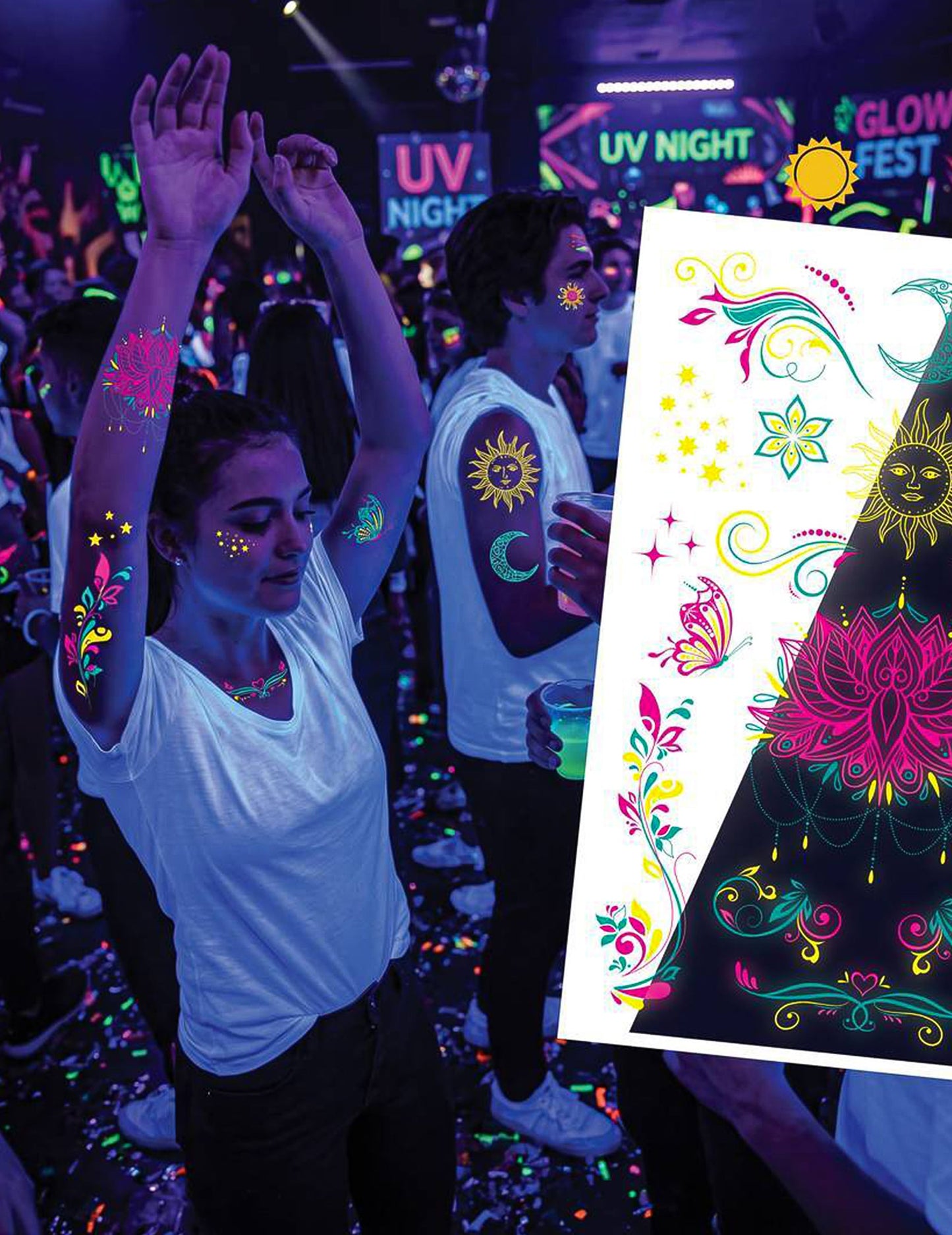 Tatouages ornementaux UV